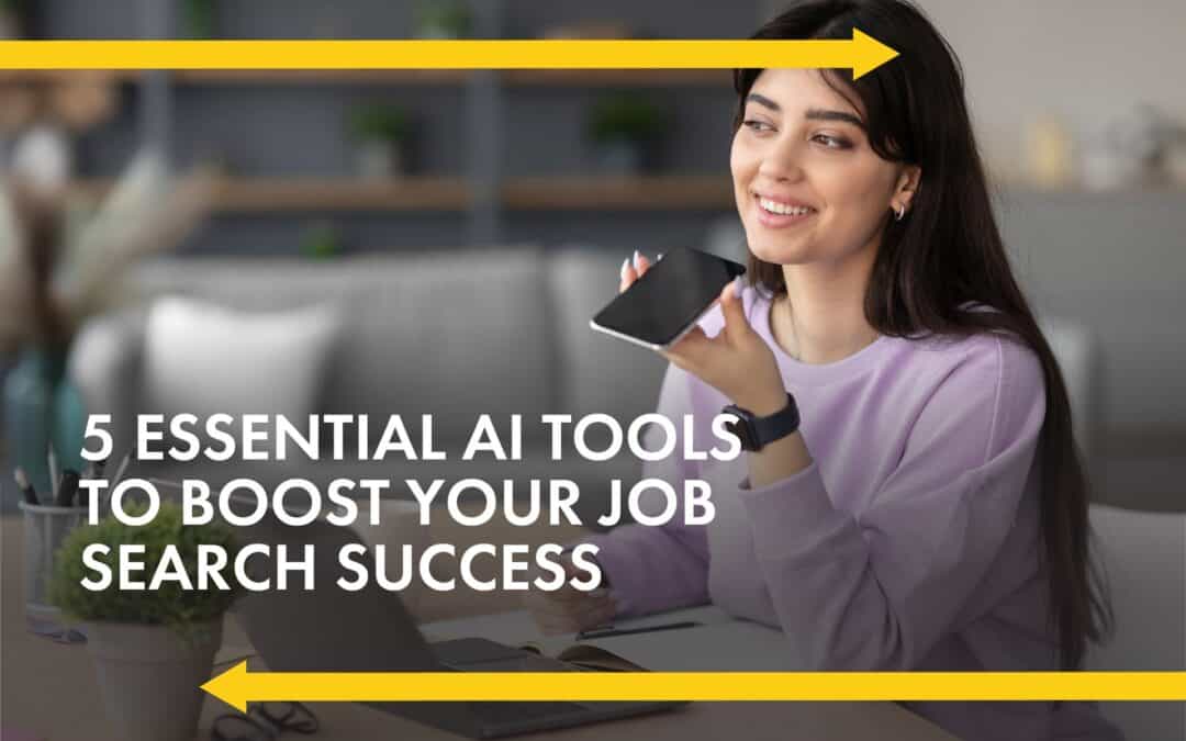 Girl holding a phone, exploring 5 essential AI tools for job search success.