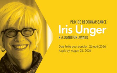 Iris Unger Recognition Award – Apply Today!
