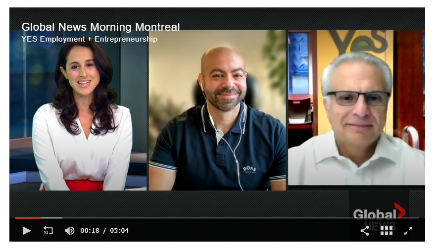 Aki Tchitacov and Jozef Azam joined Laura Casella on Global Montreal's Morning Show